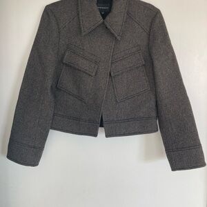 Club Monaco Crop wool jacket